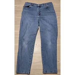 Lauren Jeans Co Ralph Lauren Petite Size 10P Womens Blue Denim Pants